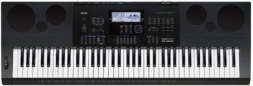 Casio WK 6600 Tangentbord med pekfunktion