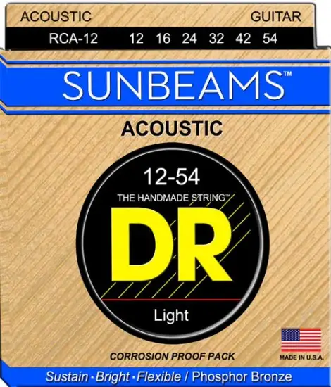 DR Strings RCA-12 Sumbeams Gitarrsträngar
