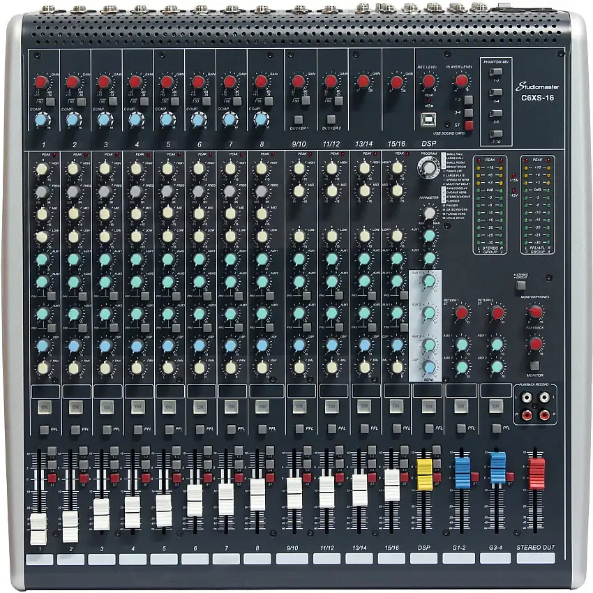 Studiomaster C6XS-16 Mixningsbord