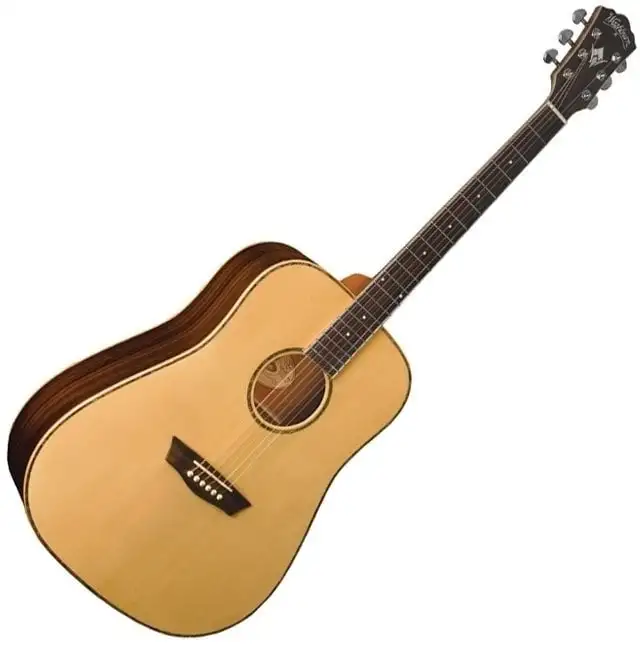 Washburn WD25S Natural Dreadnought-gitarr