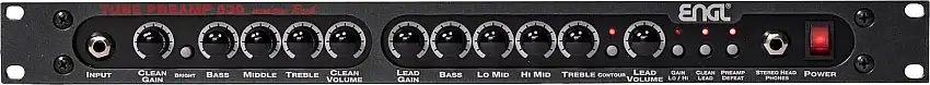 Engl Modern Rock Preamp E530 Förförstärkare/rackförstärkare