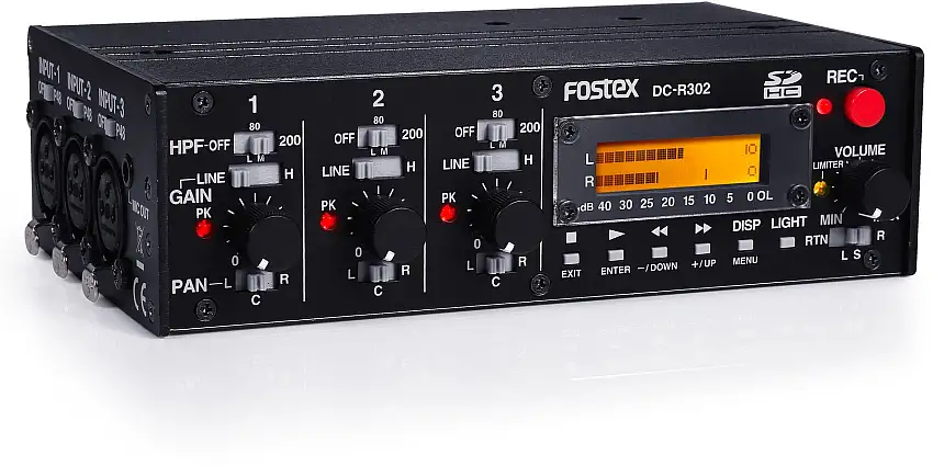 Fostex DC-R302 Multitrack Recorder