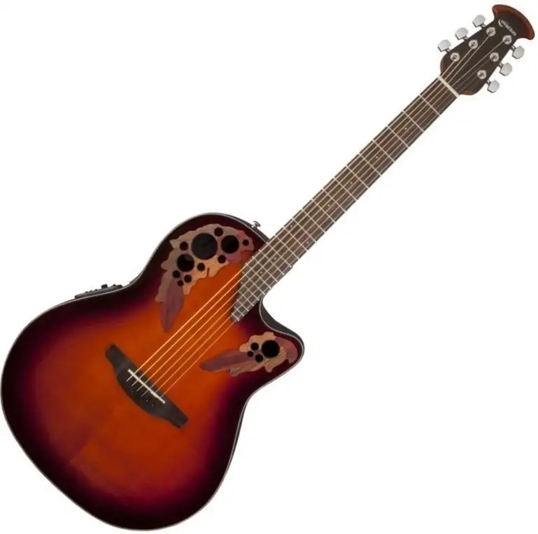 Ovation CE44-1 Celebrity Elite Sunburst High Gloss Elektroakustisk gitarr