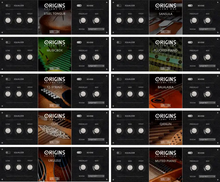 Sonuscore Origins Bundle Vol. 1-5