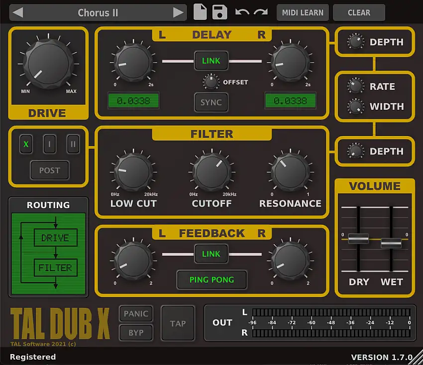 TAL Dub-X Delay